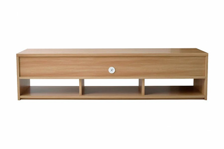 カルペア 165テレビボード ナチュラル【テレビボード テレビ台 テレビ インテリア 組立設置付 梱包材引き取り 家具 国産 TV AV機器収納】(H062293)