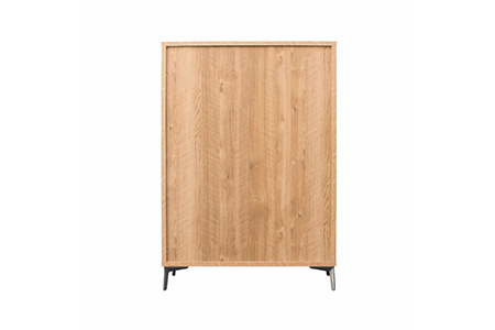 ラクト 90シェルフ ナチュラル【飾り棚 ディスプレイラック 本棚 収納 ブックシェルフ 完成品】(H062309)