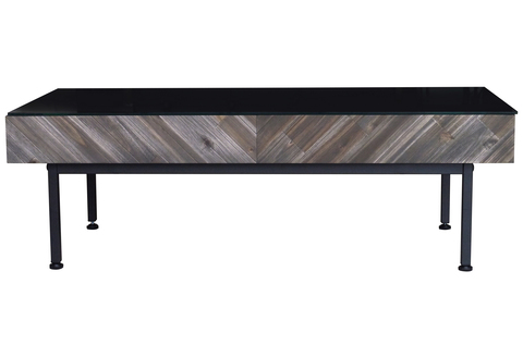 サッジ リビングテーブル 【リビング センター テーブル 引き出し 収納 組立設置付 梱包材引き取り 家具 国産】(H062184)