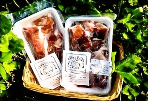 脊振ジビエ 大容量 鍋物・カレー用イノシシ肉 約1kg 【脊振 ジビエ イノシシ肉 鍋 カレー】(H044124)