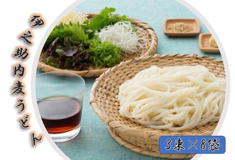 伊之助 内麦うどん(乾麺) 【のし お中元 お歳暮 贈り物 ギフト のどごし たっぷり 】(H019102): 神埼市ANAのふるさと納税