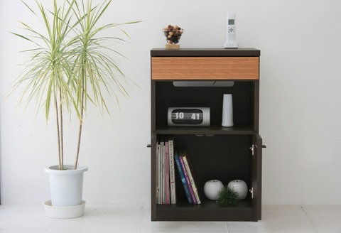 FE 50FAXボード 【FAX台 キャビネット カウンター リビング収納 開梱設置 梱包材引き取り 完成品】(H062239)