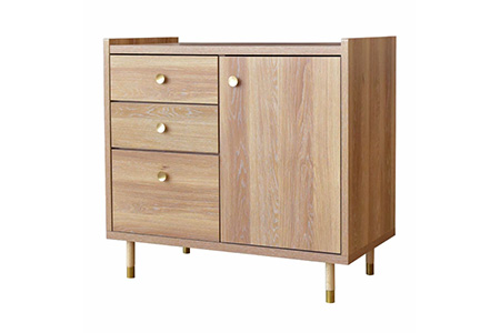 ヴァロ 80キャビネット【 収納 テレビ台 コンパクト 真鍮取っ手 真鍮つまみ 脚先真鍮色仕上げ 開梱設置 梱包材引き取り 完成品】(H062285)