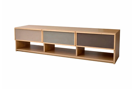 カルペア 165テレビボード ナチュラル【テレビボード テレビ台 テレビ インテリア 組立設置付 梱包材引き取り 家具 国産 TV AV機器収納】(H062293)