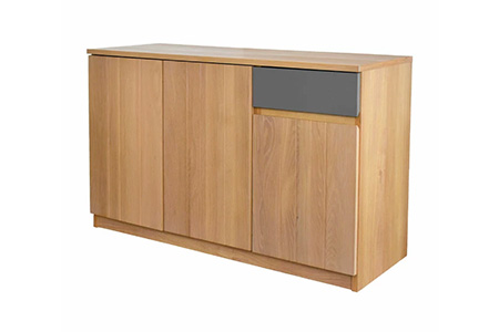 オートムサイドボード【リビングボード サイドボード キャビネット リビング収納 組立設置付 梱包材引き取り 収納 家具 国産】(H062300)