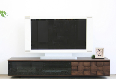 コルク 160TVボード 【テレビボード テレビ台 テレビ インテリア 組立設置付 梱包材引き取り 家具 国産 TV AV機器収納】(H062194)