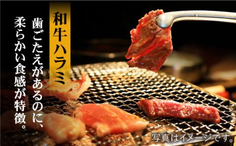 【味付】【大容量】ホルモン専門店の豪華！焼き肉5種セット計2kg（和牛ハラミ800g / 豚ハラミ・丸腸・小腸・シマ腸 各300g）[FAC016]