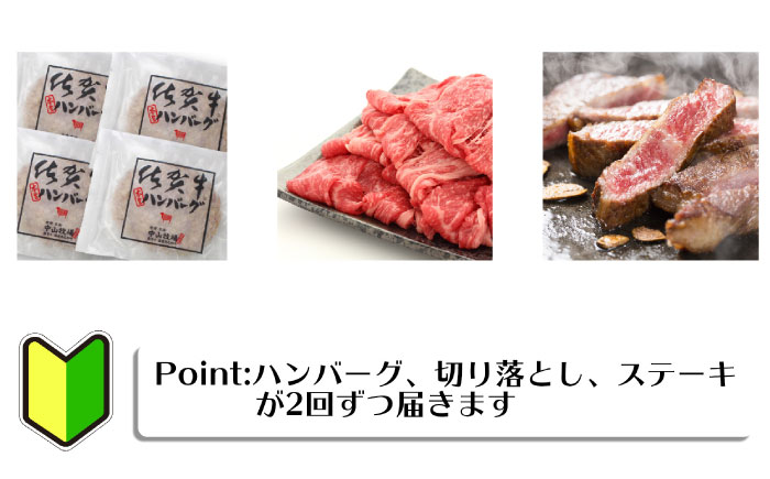 【佐賀牛お試し計6回定期便】佐賀牛の初心者限定定期便 [FAZ045]