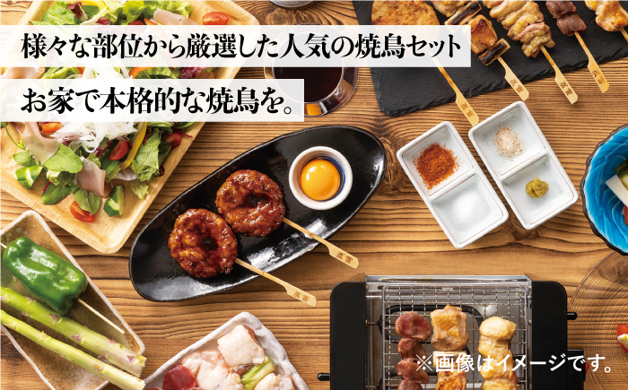 ≪人気店の焼鳥をご家庭で≫程よい歯ごたえと豊かな風味が魅力！みつせ鶏焼鳥6種12本 吉野ヶ里町/炭寅コーポレーション [FCI007]