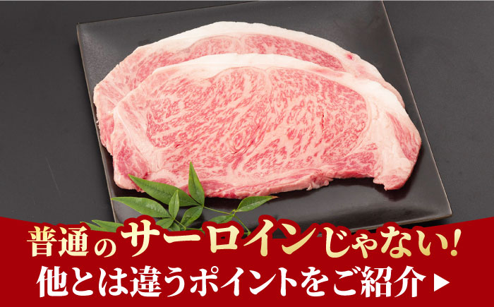 【全6回定期便】脂の乗り 柔らかさ 旨味はピカイチ！佐賀牛 サーロインステーキ 計400g（200g×2） 2人前 吉野ヶ里町/NICK’S MEAT [FCY021]