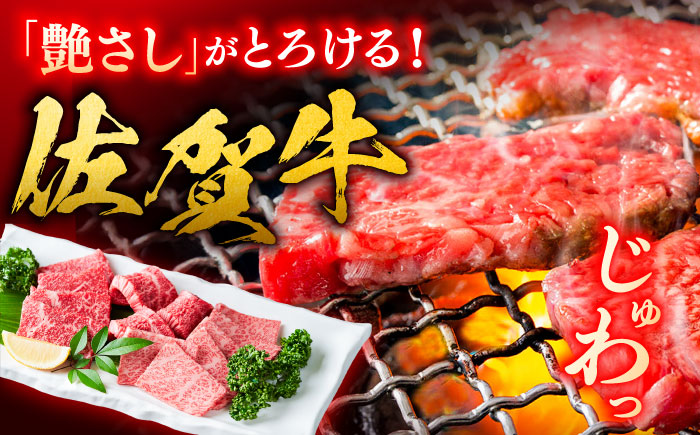 艶さし！ 佐賀牛 焼肉用（バラor肩orモモのいずれか1種） 400g 吉野ヶ里町 [FDB076]