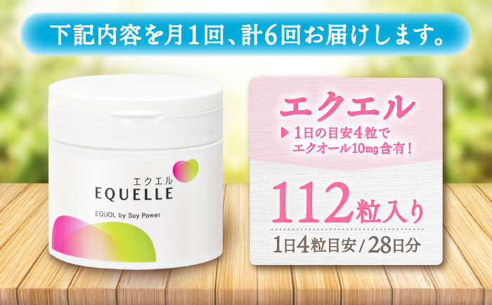 【全6回定期便】　エクエル 112粒（28日分目安）エクオール含有食品 大塚製薬株式会社/吉野ヶ里町 [FDT003]