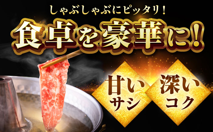 佐賀牛 肩ローススライス しゃぶしゃぶ用 600g 吉野ヶ里町 / ミートフーズ華松 [FAY110]