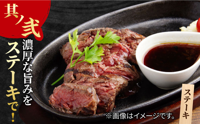 【全6回定期便】あっさりなのに濃厚！佐賀牛 ランプステーキ 計300g（150g×2枚） 約2人前 吉野ヶ里町/NICK’S MEAT [FCY018]