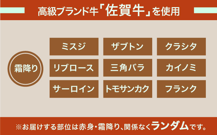【2026年2月以降発送開始】＜12回定期便＞1ヶ月に1度の佐賀牛ひとり贅沢コース ステーキ/焼肉/スライス【ミートフーズ華松】 [FAY067]