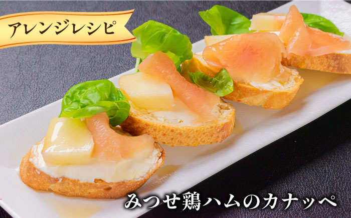 みつせ鶏生ハム（2パック）吉野ヶ里町/炭寅コーポレーション [FCI013]