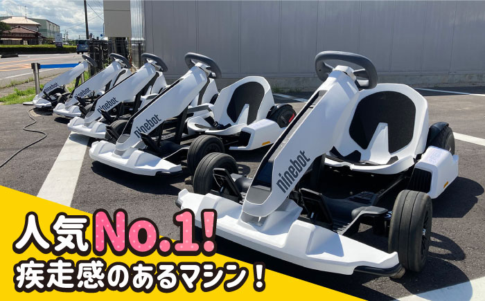 ＜こどもから大人まで！＞ゴーカート30分体験 吉野ヶ里/e-ビークルパーク [FCS001]