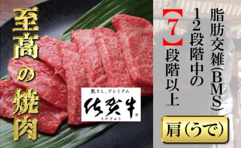 佐賀牛肩（うで）厚切り300g 【フルーム】[FAZ033]