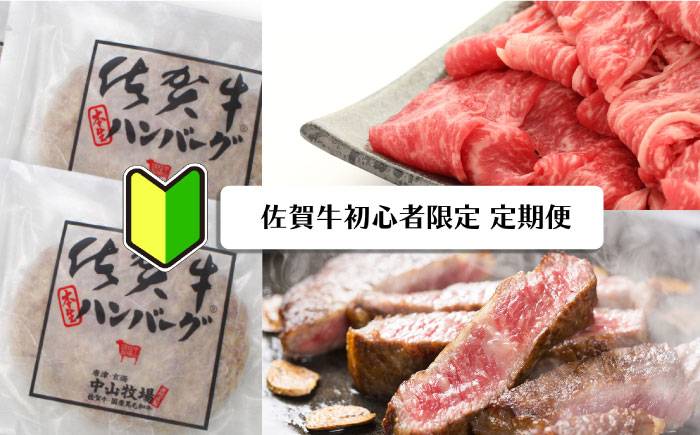 【佐賀牛お試し計6回定期便】佐賀牛の初心者限定定期便 [FAZ045]