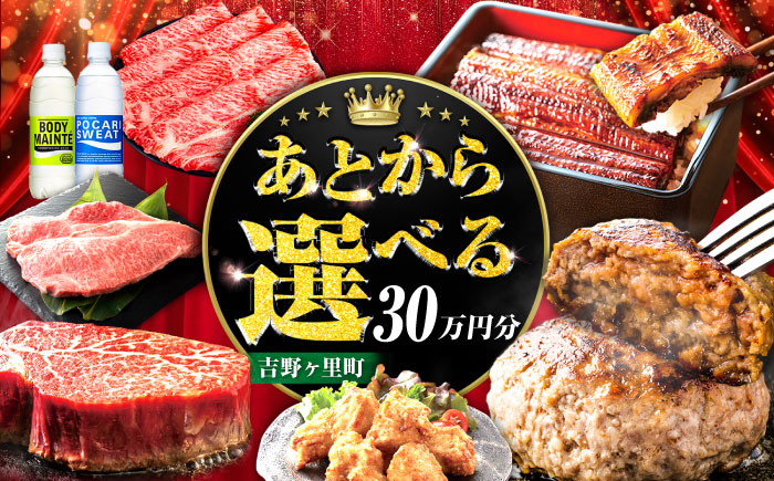【あとから選べる】吉野ヶ里町 ふるさとギフト 30万円分 / あとから寄附 あとからギフト 選べる寄附 30万円 300000円 / 吉野ヶ里町 [FZZ021]