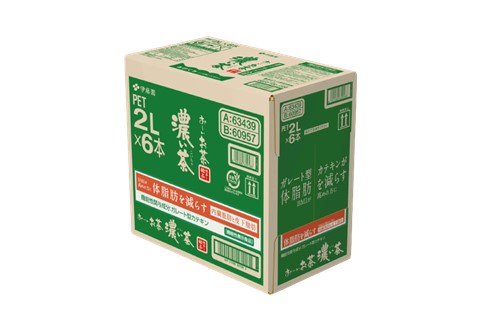 【3カ月定期便】おーいお茶濃い茶 2L×6本(合計3ケース)【伊藤園 お茶 緑茶 濃い 渋み まとめ買い 箱買い ケース買い カテキン 2倍 体脂肪 備蓄 防災 熱中症】K071463