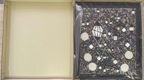 本田雅啓(PICFA)作「ガイトウ」原画【巨大絵画 絵画 アート ライブペイント PICFA 福祉 原画 １点もの】 K055011