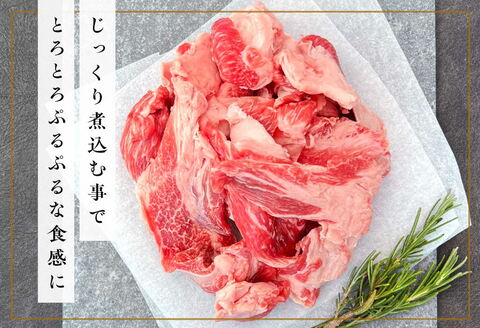 《佐賀牛》梁井 コラーゲンたっぷり スジ肉盛り合わせ 1kg【佐賀牛 スジ肉 コラーゲン ぷるぷる やわらか 煮込み料理 美味しい ブランド肉】K081031