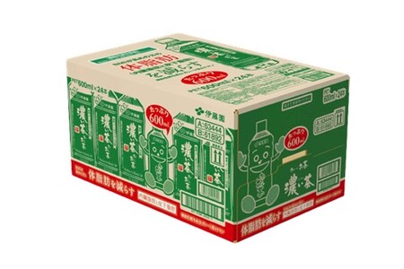 おーいお茶濃い茶 600ml×24本(1ケース)【伊藤園 お茶 緑茶 濃い 渋み まとめ買い 箱買い ケース買い カテキン 2倍 体脂肪 備蓄 防災 熱中症】K071031