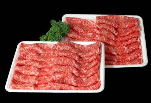 佐賀牛ローススライス 1kg【佐賀牛 霜降り肉 ロース肉 牛肉 濃厚 サシ すき焼き しゃぶしゃぶ やわらか 美味しい ブランド肉 お正月 クリスマス お祝 贈り物】K030113