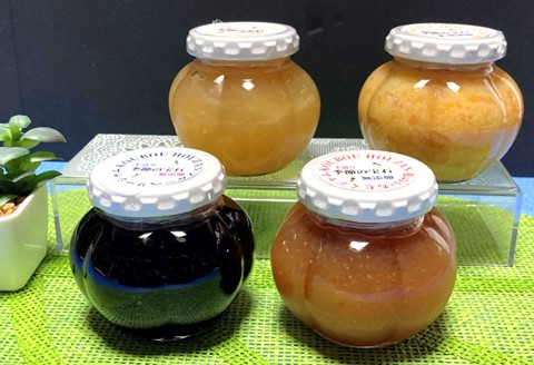 季節の宝石 無添加手作りジャム 4種【ジャム 無添加 手作り 季節の果物 季節のジャム 旬の果実 採れたて 安心 詰合せ】 K070005