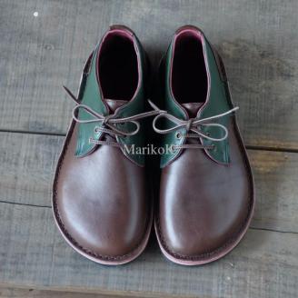 【Marikok】オーダーメード 革靴【オーダーメード オーダー 手作り レザー ブーツ 本革 牛革 スエード 靴 足に優しい 柔らかい 日本製】 K068009