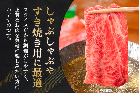 【数量限定】佐賀牛 特選 ローススライス 500g【佐賀牛 霜降り肉 ロース肉 牛肉 濃厚 サシ すき焼き しゃぶしゃぶ やわらか 美味しい ブランド牛】K030133