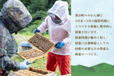 【2か月定期便】みよしのみかんの蜂蜜 220g(1本)【はちみつ みかん 国産 ミツバチ 甘み スッキリ フルーティー トロトロ】K063388