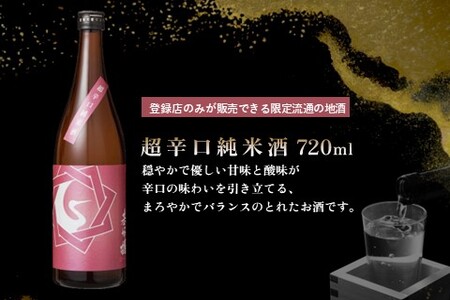 基峰鶴 純米吟醸山田錦と基峰鶴 超辛口純米酒 720ml 各1本【日本酒 純米吟醸 純米酒 地酒 酒 限定流通のお店 山田錦 辛口 超辛口 限定 飲み比べ フルーティー】K085041