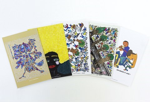 PICFAアートグッズ(図書館バッグ・てぬぐい・ポストカード編)【オリジナル アートグッズ オリジナルバック OUTDOOR お出かけ用 手ぬぐい 妖怪 ポストカード】 K055010