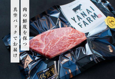 《佐賀牛》「梁井」希少部位 ヒレステーキ 2枚 400g【佐賀牛 ヒレステーキ フィレステーキ ヒレ肉 フィレ やわらか 上質 サシ 美味しい パーティー イベント ブランド肉】 K081033