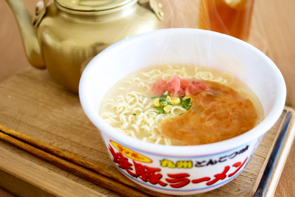 焼豚ラーメン×丸幸ラーメン・カップ麺詰合せ 計24食入(各1ケース)【サンポー食品 カップラーメン うどん 熊本とんこつ】K001045