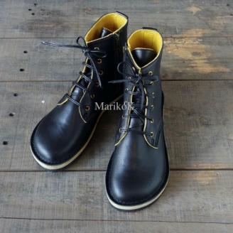 【Marikok】オーダーメード レザーブーツ【オーダーメード オーダー 手作り レザー ブーツ 本革 牛革 スエード 靴 足に優しい 柔らかい 日本製】 K068008