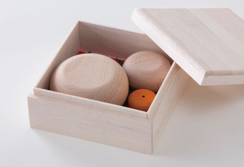 G-236 お正月に是非!!木製鏡餅