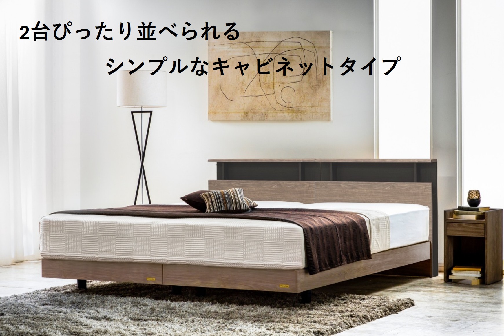 フランスベッド エルダ01C 脚付きタイプ セミダブル（フレームのみ）I-359