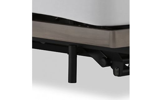 フランスベッド電動リクライニングGS-02F（3モーター：背上げ・脚上げ・上下昇降）レッグタイプ　マットレス・手すり付き（シングル）【Z-96-F】