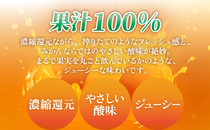 みかん100 1L×6本 B-1136-RN