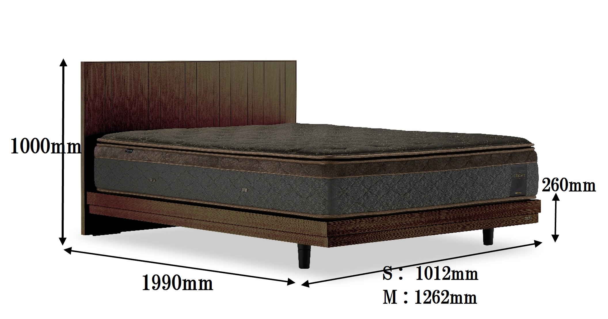 フランスベッド テレス01F 脚付きタイプ シングル フレームのみ J-393