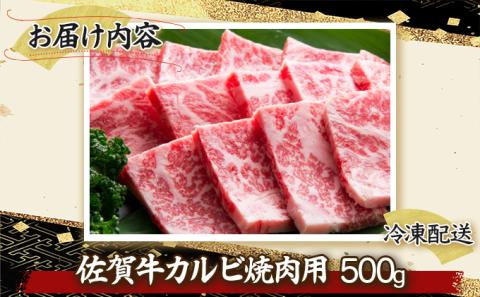 佐賀牛「カルビ焼肉用」500g