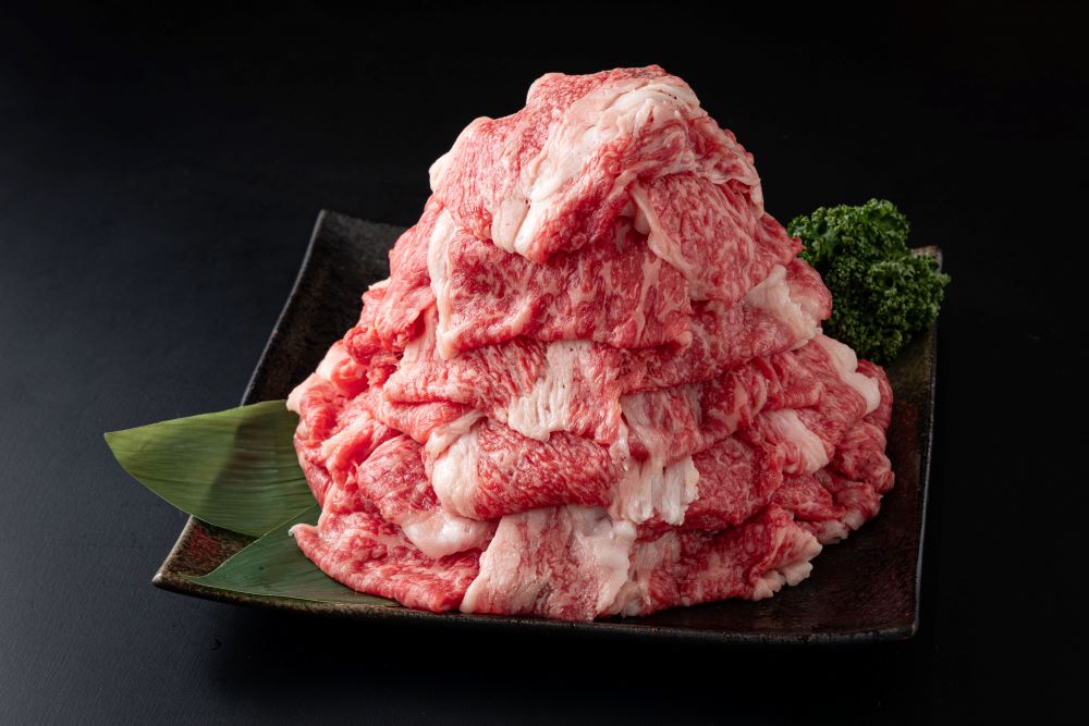 2000g 華松の「佐賀牛」切り落とし【冷凍配送】D-640