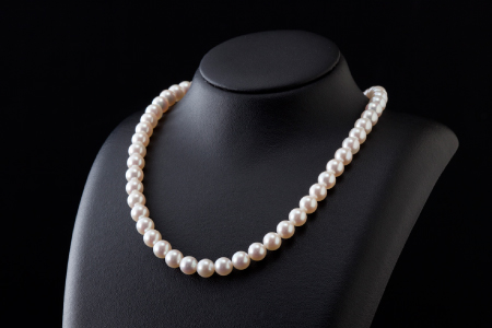 五つ星級の真珠！オーロラ花珠！7.5-8.0ｍｍアコヤ真珠ネックレス・ピアスorイヤリングセット S-173