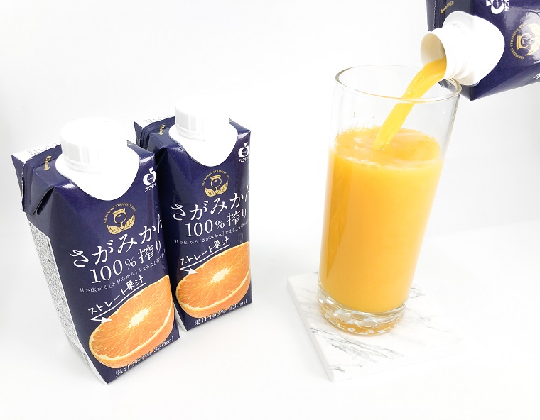 BJ015_サンレイ　さがみかん100％搾り12本入り