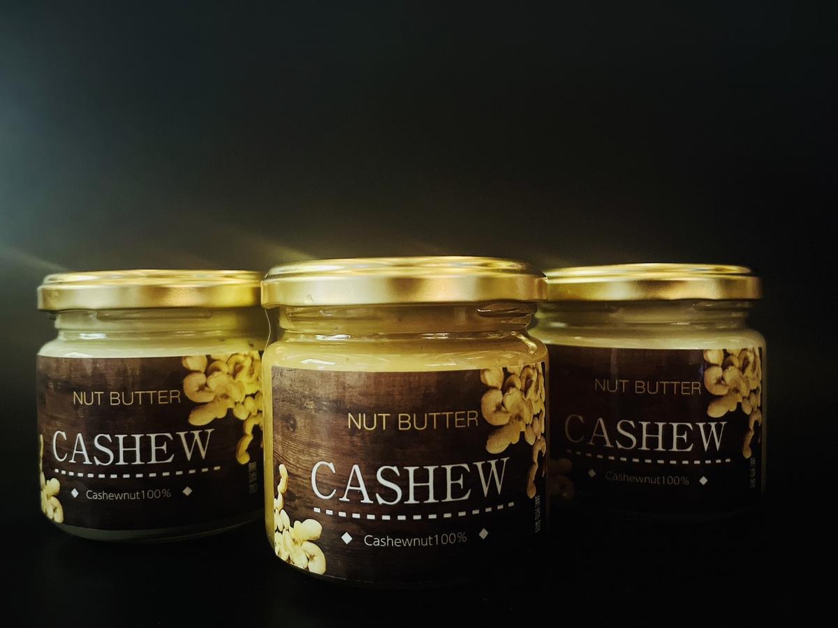 EG092_無塩・無糖　カシューナッツバター（スプレッド）3個