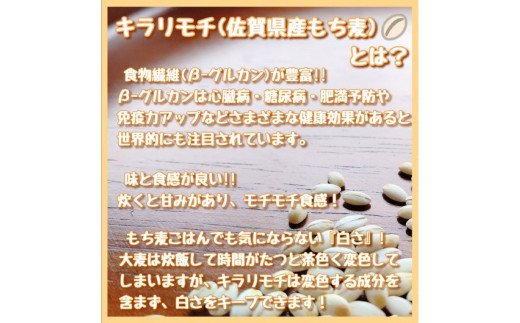 CID32_無洗米+もち麦　８kg（４kg×２袋） 【五つ星お米マイス