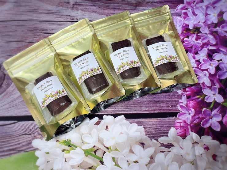 EG082_ハイカカオ超濃厚チョコ☆ヴィーガンRawブラウニー４